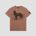 Load image into Gallery viewer, PassPort Kelpie T-Shirt Dusty Brown