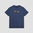 Load image into Gallery viewer, PassPort Red Flag T-Shirt Harbour Blue