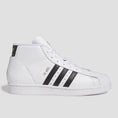 Load image into Gallery viewer, adidas Pro Model ADV Skate Shoes Cloud White / Core Black / Gold Metallic
