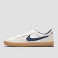 Load image into Gallery viewer, Nike SB Heritage Vulc Shoes Summit White / Navy - White - Gum Light Brown