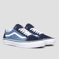 Load image into Gallery viewer, Vans Skate Old Skool Shoes Navy / White