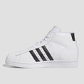 Load image into Gallery viewer, adidas Pro Model ADV Skate Shoes Cloud White / Core Black / Gold Metallic
