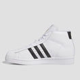 Load image into Gallery viewer, adidas Pro Model ADV Skate Shoes Cloud White / Core Black / Gold Metallic