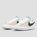 Load image into Gallery viewer, Nike SB Blazer Low Pro GT Shoes White / Fir - White - Gum Light Brown