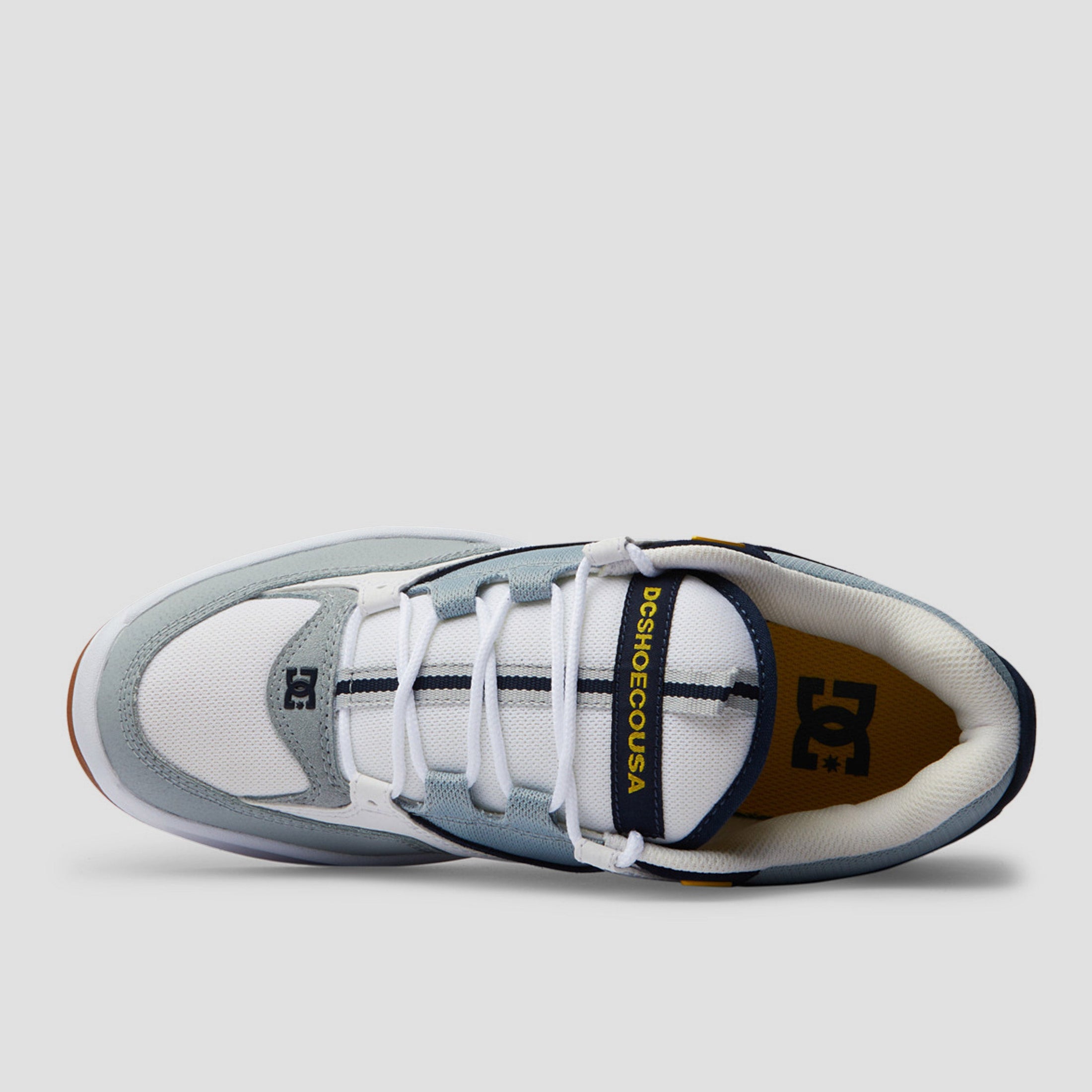 DC Kalynx Zero Skate Shoes White Grey