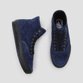 Load image into Gallery viewer, Vans Skate Authentic High Skate Shoes Navy / Black
