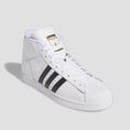 Load image into Gallery viewer, adidas Pro Model ADV Skate Shoes Cloud White / Core Black / Gold Metallic