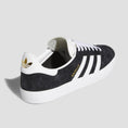 Load image into Gallery viewer, adidas Gazelle ADV Skate Shoes Core Black / Cloud White / Gold Metallic