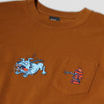 Load image into Gallery viewer, HUF Junkyard Dog Pocket T-Shirt Rubber