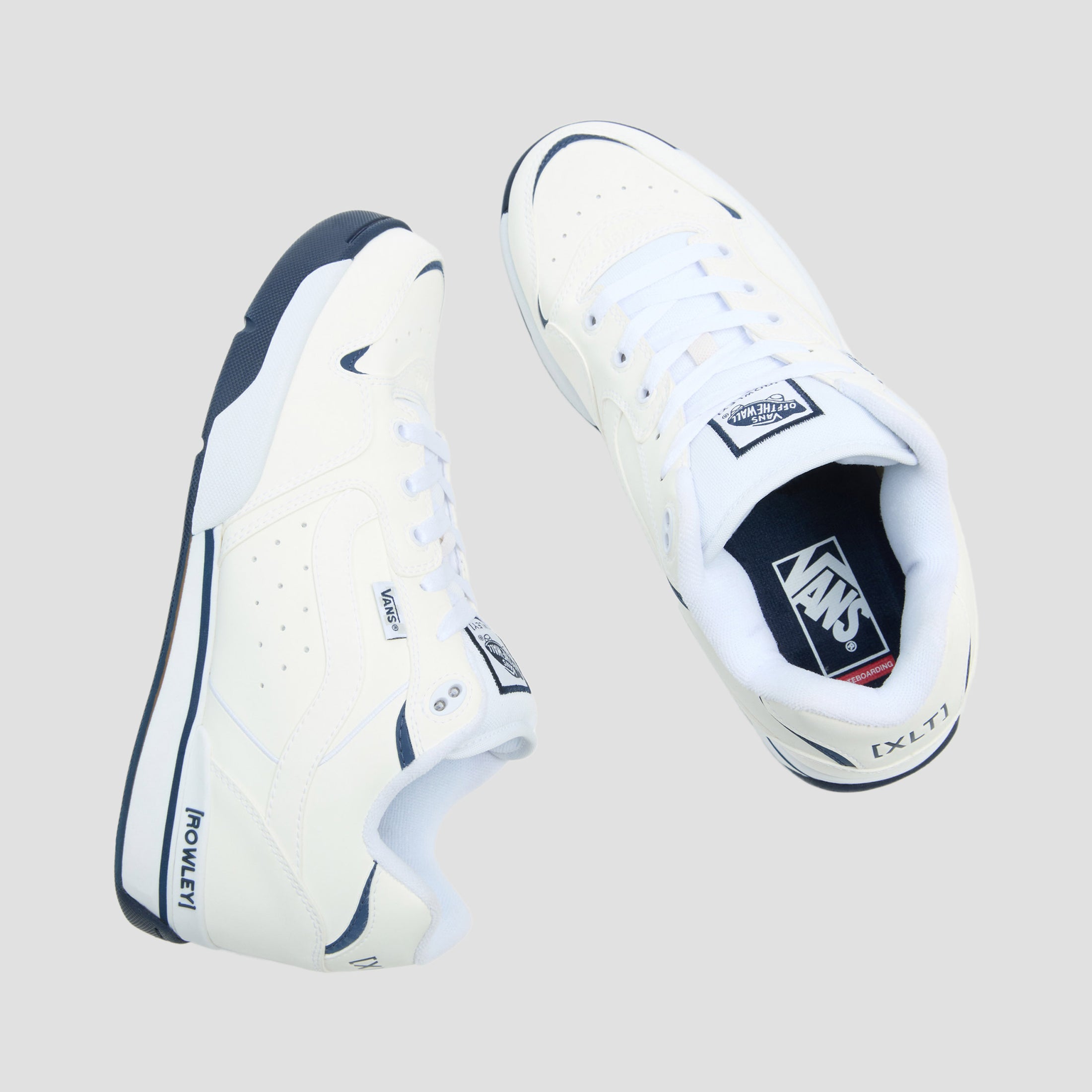Vans Rowley XLT VCU Skate Shoes White / Navy