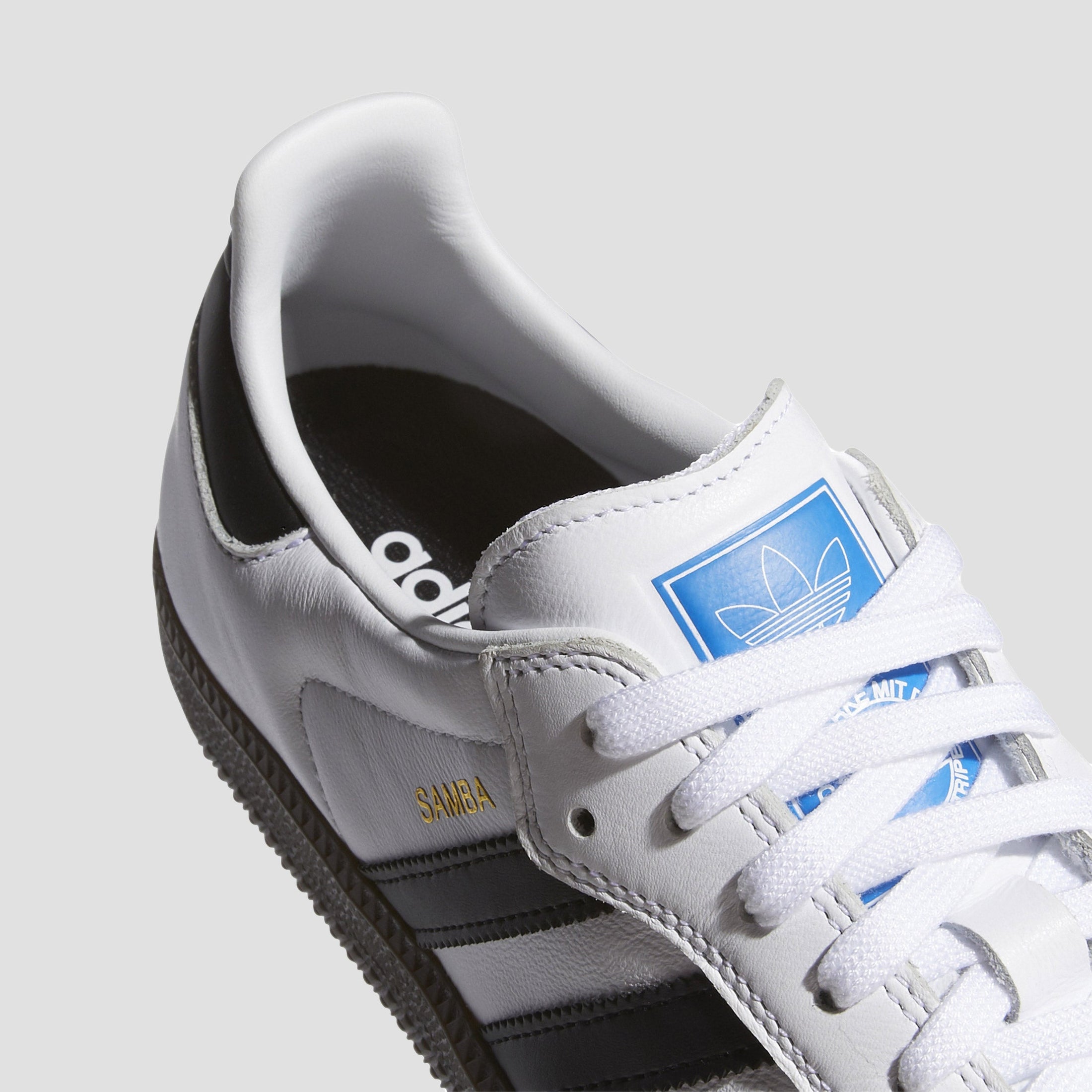 adidas Samba ADV Skate Shoes Footwear White / Core Black / Gum