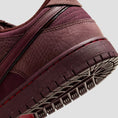 Load image into Gallery viewer, Nike SB Dunk Low Premium Skate Shoes Burgundy Crush / Dark Team Red - Earth