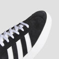Load image into Gallery viewer, adidas Gazelle ADV Skate Shoes Core Black / Cloud White / Gold Metallic