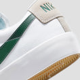 Load image into Gallery viewer, Nike SB Blazer Low Pro GT Shoes White / Fir - White - Gum Light Brown