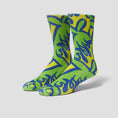 Load image into Gallery viewer, HUF Digital Heat Wave Sock Clover
