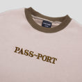 Load image into Gallery viewer, PassPort Official Contrast Organic Crew Khaki