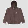 Dancer OG Logo Zip Hood Brown