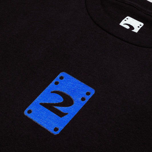 2 Riser Pads Logo T-Shirt Black