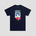 Load image into Gallery viewer, Hockey Paralysis T-Shirt Navy