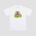 Load image into Gallery viewer, Bronze Mr Blunt T-Shirt White