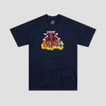 Load image into Gallery viewer, Bronze Mr Blunt T-Shirt Navy