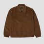 HUF 89 Corduroy Shop Jacket Chocolate