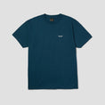 Load image into Gallery viewer, HUF 89 Embroidered T-Shirt Harbor Blue / White
