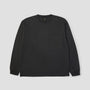 HUF 89 Heavyweight Longsleeve Knit Top Anthracite