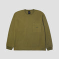 Load image into Gallery viewer, HUF 89 Heavyweight Longsleeve Knit Top Olive