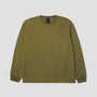 HUF 89 Heavyweight Longsleeve Knit Top Olive