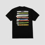 Huf Admission T-Shirt Black