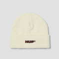 Load image into Gallery viewer, HUF All Caps Cuff Beanie Cream