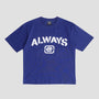 Always Stencil T-Shirt Navy