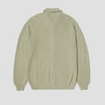 Load image into Gallery viewer, HUF Anton Zip Overdyed Sweater Putty