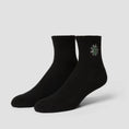 Load image into Gallery viewer, Huf Apollo 1/4 Sock Black