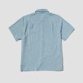 Load image into Gallery viewer, Huf Apollo Shortsleeve Striped Shirt Pool Blue