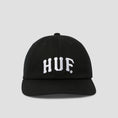 Load image into Gallery viewer, HUF Arch 6 Panel Cv Snapback Cap Black