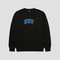 Load image into Gallery viewer, HUF Arch Applique Crew Black