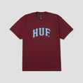 Load image into Gallery viewer, HUF Arch T-Shirt Burgundy