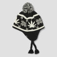 Load image into Gallery viewer, HUF Arctic Plantlife Braided Beanie Black