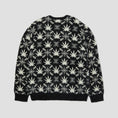 Load image into Gallery viewer, HUF Arctic Plantlife Crew Sweater Black