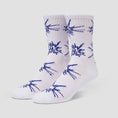 Load image into Gallery viewer, HUF Auto Glass Crew Sock White
