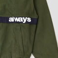 Load image into Gallery viewer, Always Two Tone Canvas Bomber Jacket Green