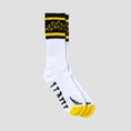 Load image into Gallery viewer, Anti Hero Eagle Socks White / Black / Yellow