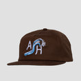 Load image into Gallery viewer, Anti Hero Expressions 5P Snapack Cap Brown