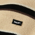 Load image into Gallery viewer, HUF Banks Full Zip Striped Hoodie Tan