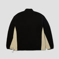 Load image into Gallery viewer, HUF Basecamp Quarter Zip Polar Fleece Black