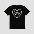 Load image into Gallery viewer, Huf Be Mine T-Shirt Black