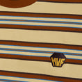 Load image into Gallery viewer, HUF Big Block Stripe Shortsleeve Boxy Top Clay