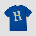 Load image into Gallery viewer, HUF Big H Shortsleeve T-Shirt Cobalt Blue